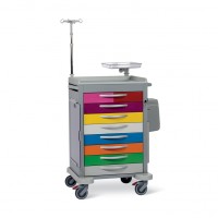 6080/P - ALV600500 Pediatrico - Carrello emergenze pediatrico