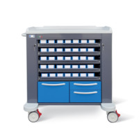 70191 - Zephiro/C PLUS - Medication trolley 