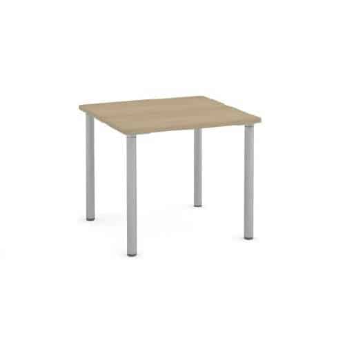 770081 - SQUARE TABLE WITH ABS EDGE (4 LEGS)