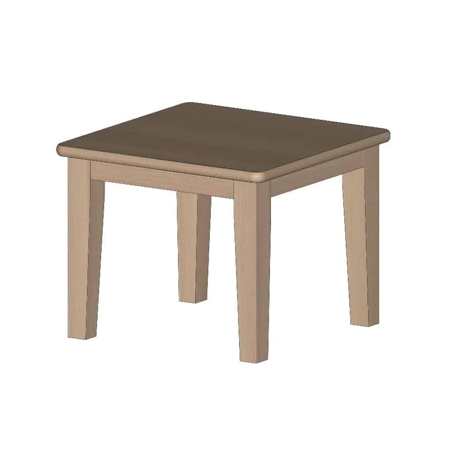 880258 - SQUARE COFFEE TABLE (4 LEGS) - Tavoli Attesa