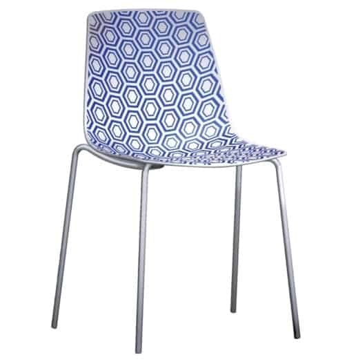 ALHAMBRA - CHAIR IN POLYPROPYLENE, WITHOUT ARMRESTS - SERIE-GA