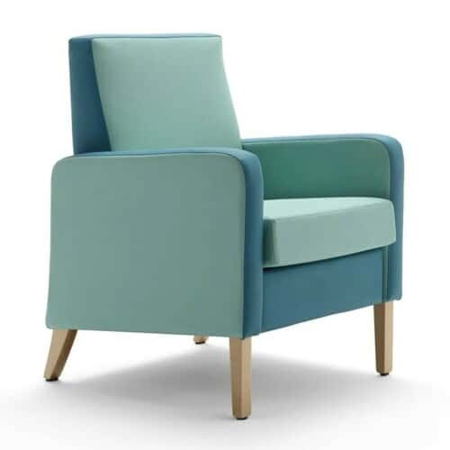 DEMA1 - 1-SEATER ARMCHAIR IN WOOD - SERIE-XLPA10