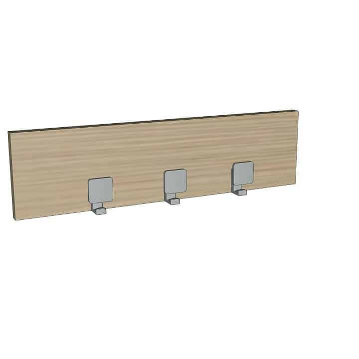 EC4003M - WALL COAT RACK (3 PLACES)