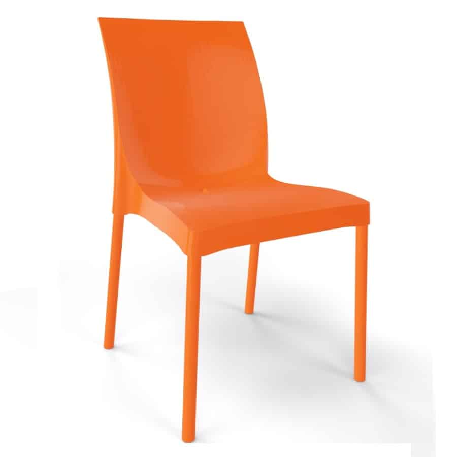 IRIS - CHAIR IN POLYPROPYLENE, WITHOUT ARMRESTS - SERIE-GA
