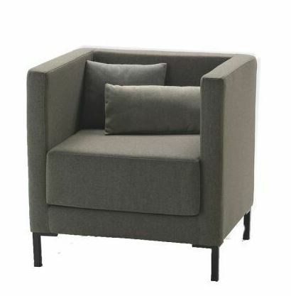 RUBI1 - WAITING LOUNGE CHAIR (1-SEATER) - SERIE-VI