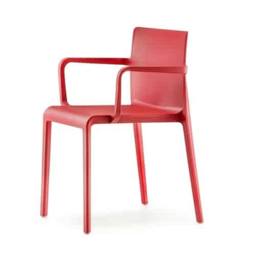 VOLT-B - PLASTIC CHAIR WITH ARMRESTS - SERIE-PE