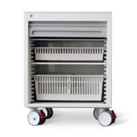 60127C - Space ISO-1B - Medication trolley for ISO baskets