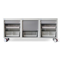 60133C - SPACE ISO-3B - Medication trolley for ISO baskets
